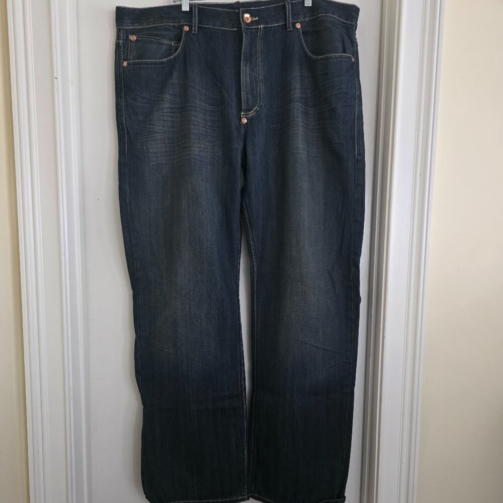 Sean John Men’s Classic Fit Dark Wash Denim Jeans Size 40